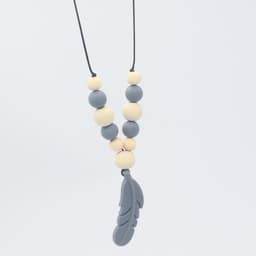 image-Baby Soothing Teether Protects Safety Baby Teether Necklace