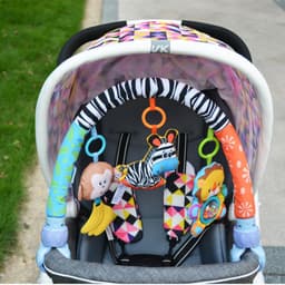image-Baby Stroller Clip Car Hanging Plush Pendant