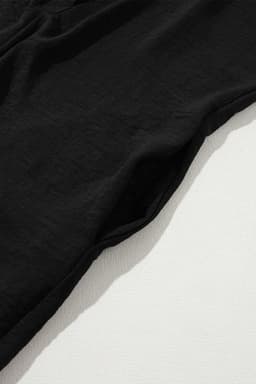 image-Black Half Button Collared Romper