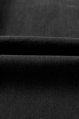 image-Black Raw Hem Unique Cuffs Straight High Rise Loose Jeans