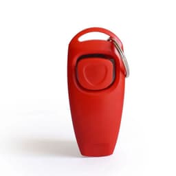 image-Combo Dog Clicker Whistle - Training Pet Trainer Click Puppy With Guide With Key Ring