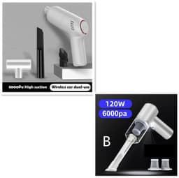 image-Mini Fashion Car High-Power Car Vacuum Cleaner