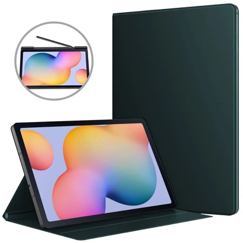 image-Magnetic Tablet Case For Samsung Galaxy Tab S6 Lite 2020 SM-P610 P615 Smart Cover For Galaxy Tab S7 S8 Plus SM-T970 T870 X700