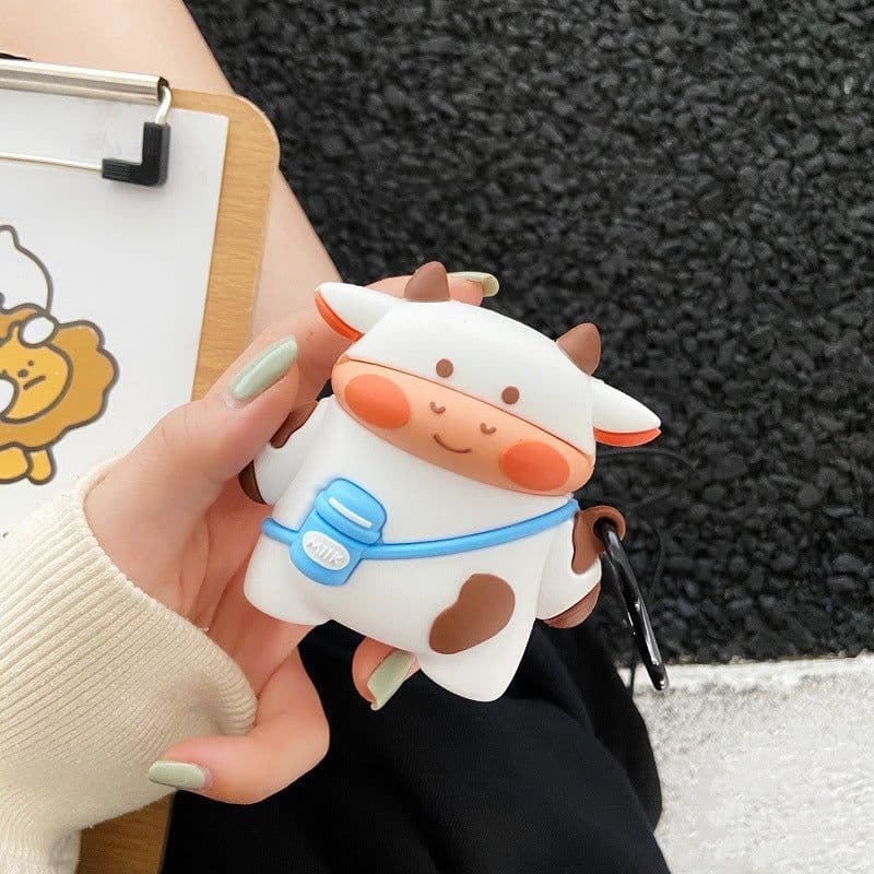 image-Cute Cow Suitable Protective Cover 2nd 3rd Generation