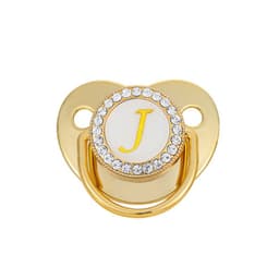 image-Baby Gold 26 Letter Soothing Pacifier