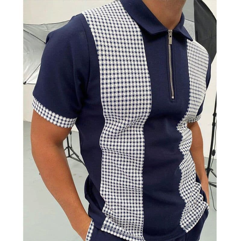 image-Men's Polo Shirt Men Solid Polo Shirts Brand Men Short-Sleeved Shirt Summer Shirt Man Clothing