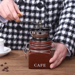 image-Portable Handheld Coffee Bean Grinder