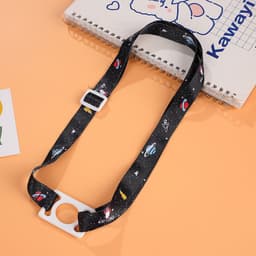 image-Water Cup Strap Mineral Water Bottle Crossbody Rope Silicone Lanyard