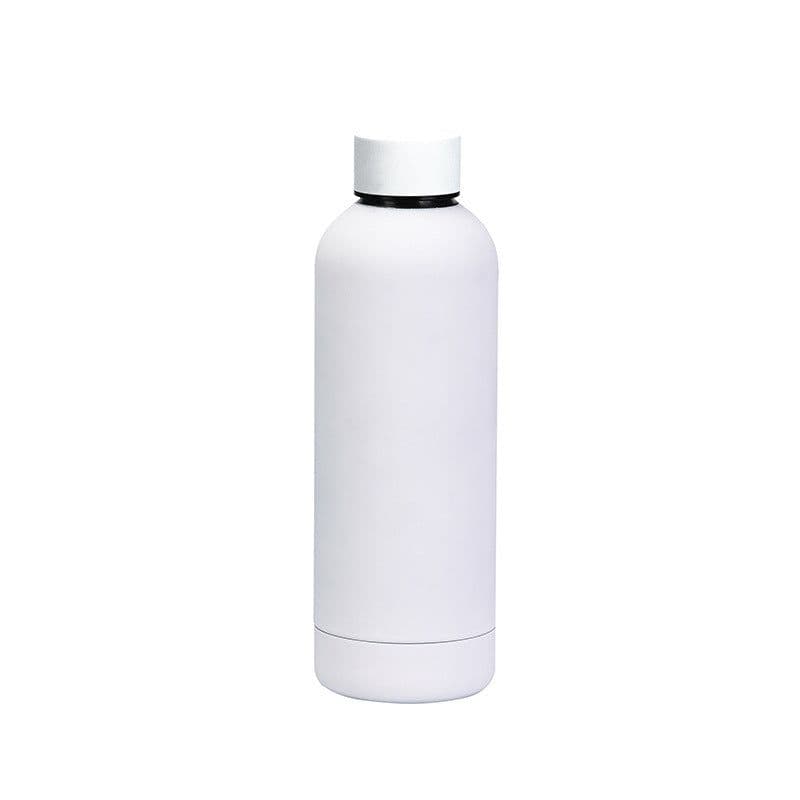image-Portable Sports Water Cup Rubber Paint Insulation Cup