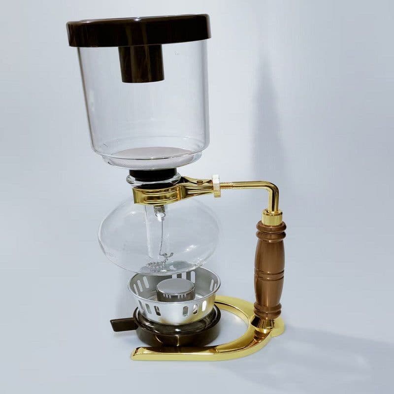 image-Vacuum Coffee Maker Household Cooking Siphon Pot Suit Glassware Coffee Machine For 3 People For 5 People