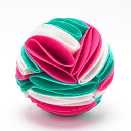 image-Foldable Dog Snuffle Ball Dog Training Toys Increase IQ Pet Cat Training Games Feeding Intelligence Toy