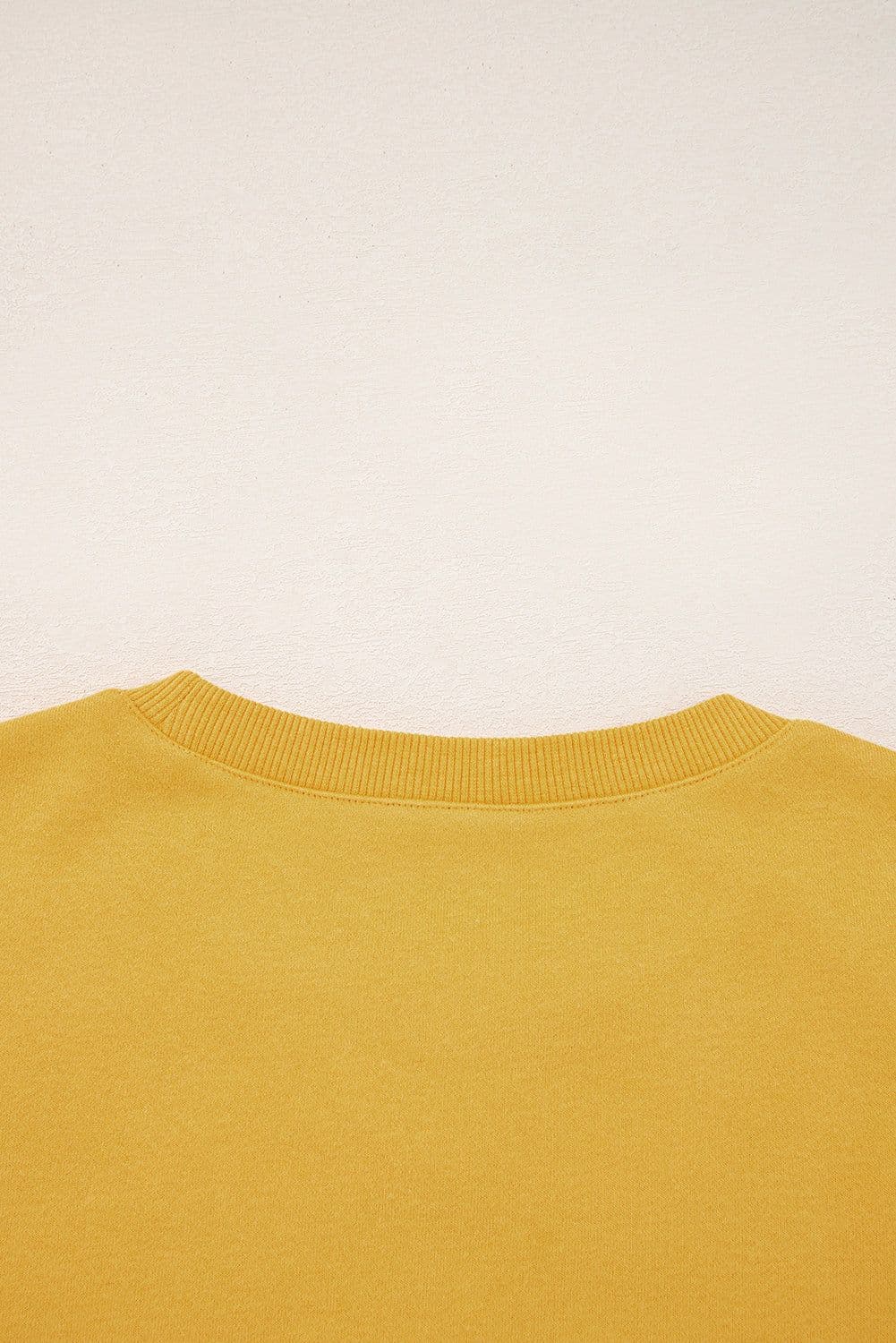 image-Citrus Pleated Balloon Sleeve Pullover Sweatshirt
