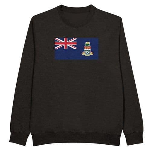 image-Drapeau des îles Caïmans - Sweat-shirt unisexe premium ras du cou