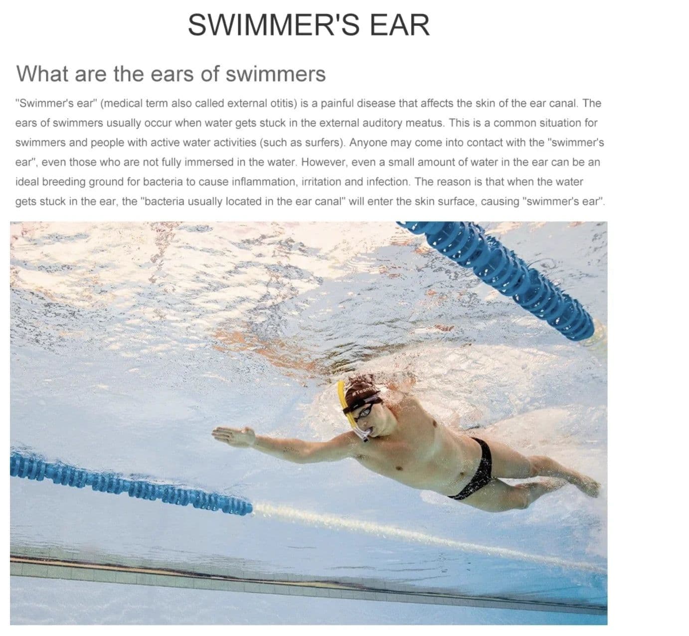 image-Swimming Ear Plugs Soft Silicone Sound Waterproof Earplugs Diving Water Surf Swim Water Proof Touch Ear Buds Snorkeling Set