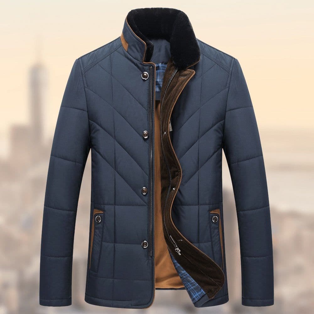 image-Middle-aged And Elderly Padded Jacket Father Winter Clothes