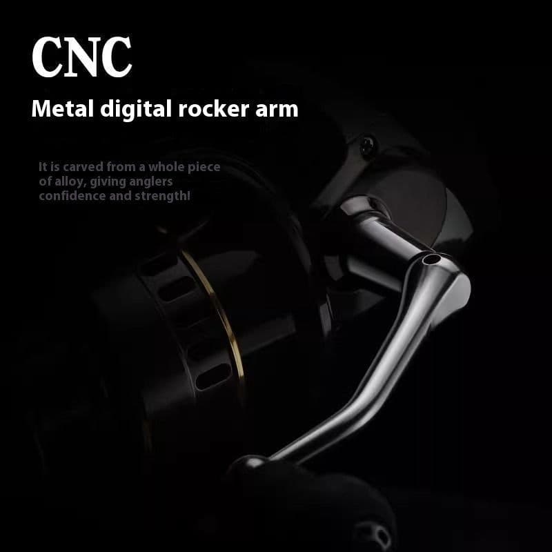 image-Spinning Reel All-metal Telescopic Fishing Rod Tossing