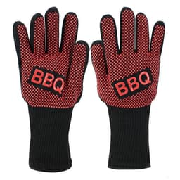 image-Spot Heat Insulation Barbecue Kitchen Baking Thick And High Temperature Resistant Oven Anti-scald Microwave Oven Gloves