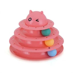image-Color Cat Toy Cat Toy Three-layer Round