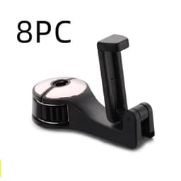 image-Car Headrest Hook Phone Car Holder Car Hanger For A4 B6 Seat Back Hanger Storage Hook Phone Holder Auto Fastener Clip