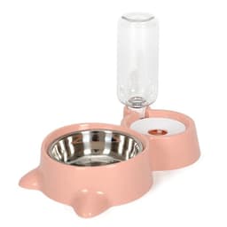 image-Pet Dog Cat Bowl Fountain Automatic Food Water Feeder Container For Cats Dogs Drinking Pet Articles Pet Cat Water Dispenser, Automatic Gravity Cat Water Bowl