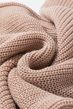 image-Solid Color Turtleneck Knit Tank Top - Oatmeal