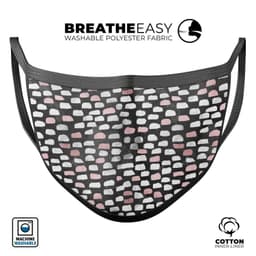 image-Karamfila Marble & Rose Gold v6 - Made in USA Mouth Cover Unisex