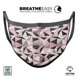 image-Karamfila Marble & Rose Gold v13 - Made in USA Mouth Cover Unisex