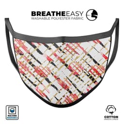 image-Karamfila Watercolo Poppies V21 - Made in USA Mouth Cover Unisex