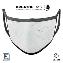 image-Marble Textures 21 - Made in USA Mouth Cover Unisex Anti-Dust Cotton