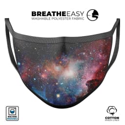 image-Colorful Galaxy V492 - Made in USA Mouth Cover Unisex Anti-Dust Cotton