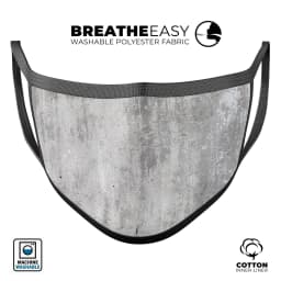image-Scratched Concrete - Made in USA Mouth Cover Unisex Anti-Dust Cotton
