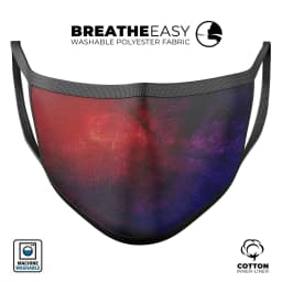 image-Abstract Fire & Ice V13 - Made in USA Mouth Cover Unisex Anti-Dust