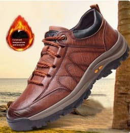 image-Casual Leather Shoes Outdoor Hiking Shoes