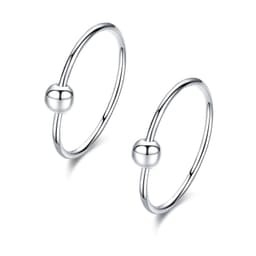image-Hypoallergenic Sterling Silver Cartilage Dainty Thin Small Huggie Hoop Earring For Women