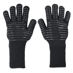 image-Spot Heat Insulation Barbecue Kitchen Baking Thick And High Temperature Resistant Oven Anti-scald Microwave Oven Gloves