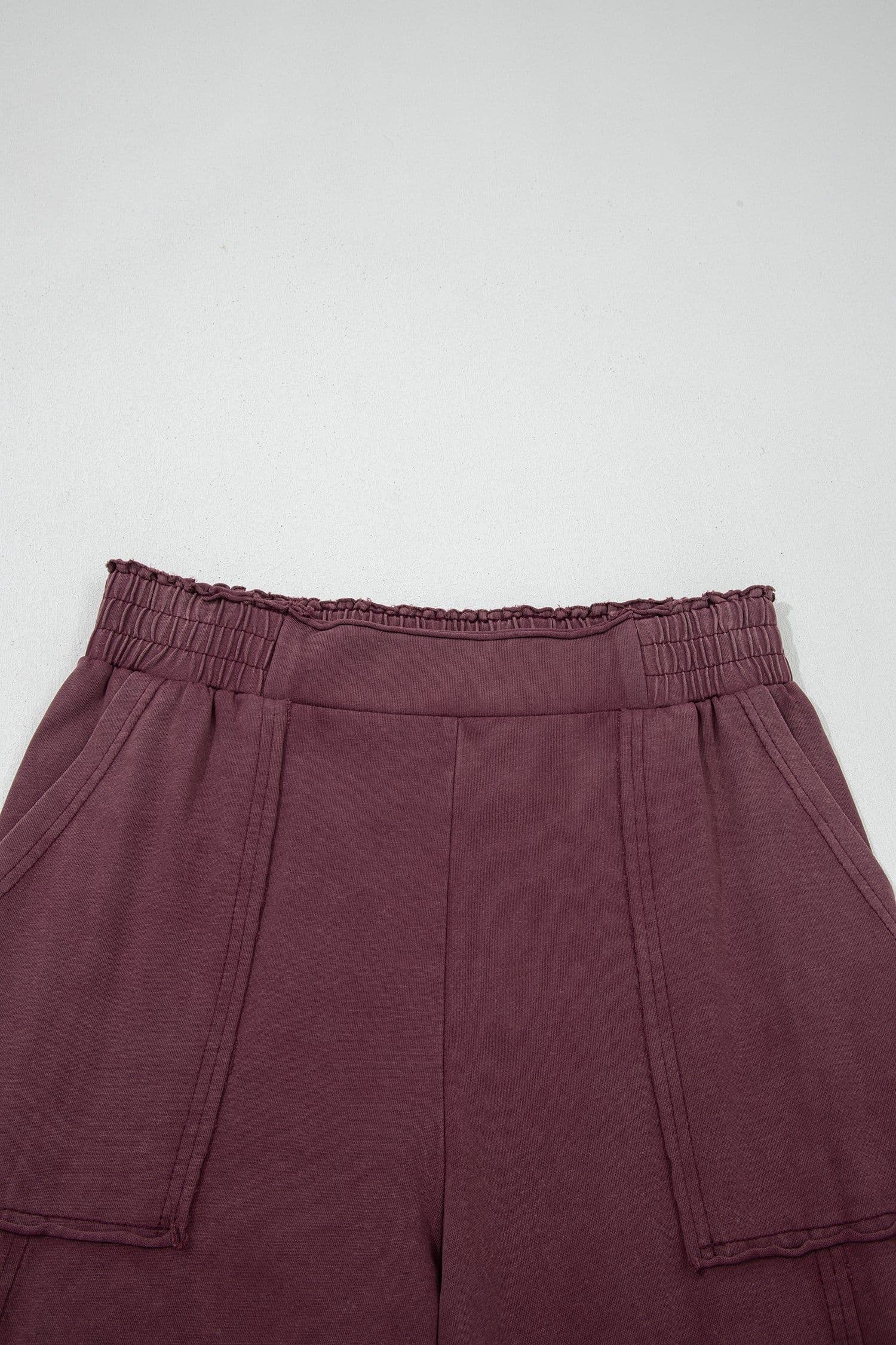 image-Mineral Red Mineral Wash Cargo Utility Sweatpants