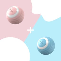 image-Automatic Moving Bouncing Rolling Ball Smart Cat Toy Ball Self-Moving Kitten Toy For Indoor Cat Kitten