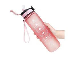 image-10 00Ml Sports Water Bottle Gradient Plastic Water Cup