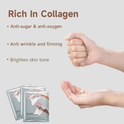 image-Deep Collagen Anti Wrinkle Lifting Mask Collagen Face Mask Overnight, Deep Collagen Mask for Lifting Firming Moisturizing(5Pack)