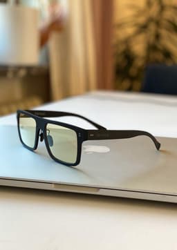 image-Fibrous - Carbon Fiber Square - Anti Bluelight