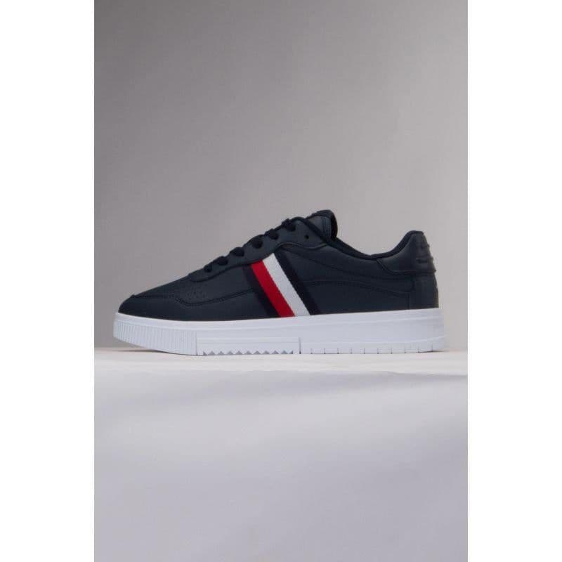 image-Tommy Hilfiger Supercup Leather Stripes M shoes FM0FM04824 DW5