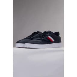 image-Tommy Hilfiger Court Cupsole Retro Lth Stripes shoes M FM0FM04828 DW5