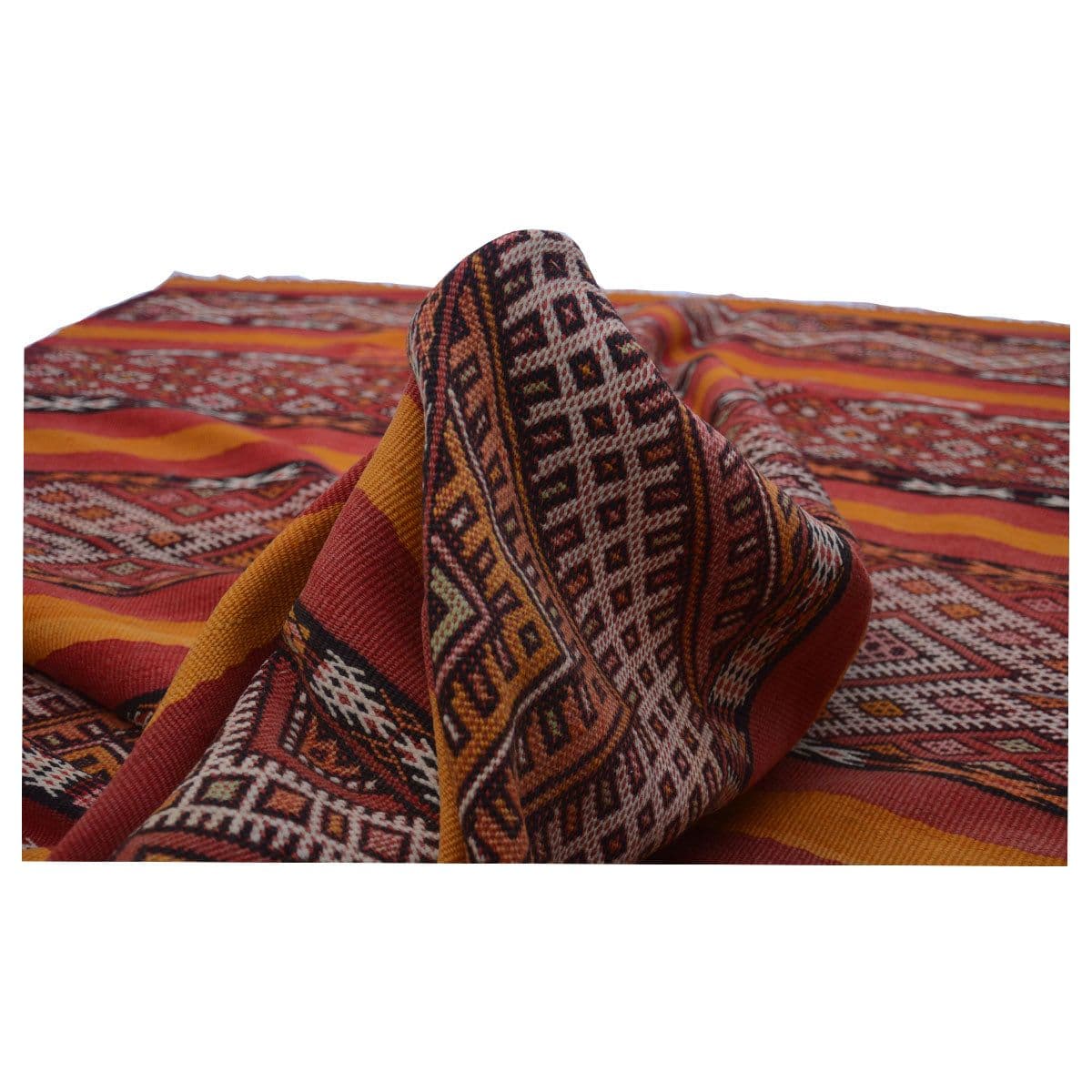 image-Baluch Contessa Striped Vintage Rug