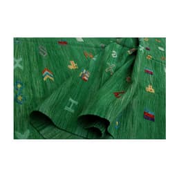 image-Soumak Everglade Green Kilim Rug