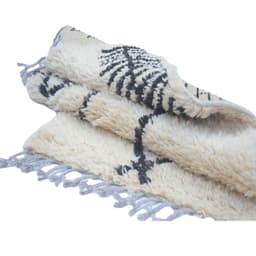 image-Moroccan Vanilla Soft Handknotted Rug