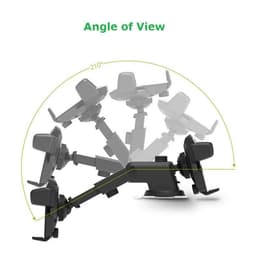 image-Car Phone Mount Holder Adjustable Long Neck One Touch