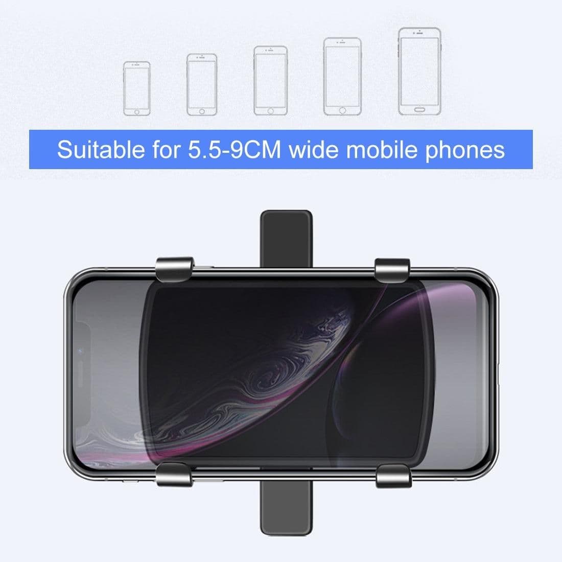 image-Car Phone Mount Holder with Adjustable Bracket
