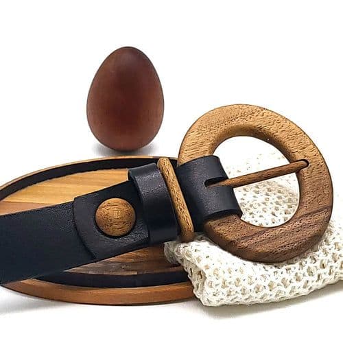 image-Luxury Wood Belt Fuji Happiness 306