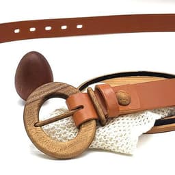 image-Luxury Wood Belt Fuji Happiness 307