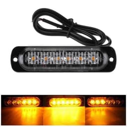 image-Led Side Marker Lights Amber Recovery Car 12V 24V LED Lighting Bar Orange Grill Breakdown Flashing led Emergency Strobe Lights